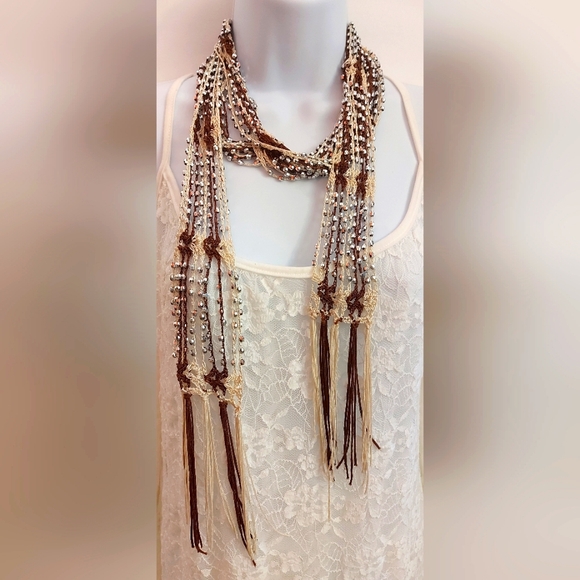 Bohemian Crochet Multistrand Belt - Picture 3 of 3